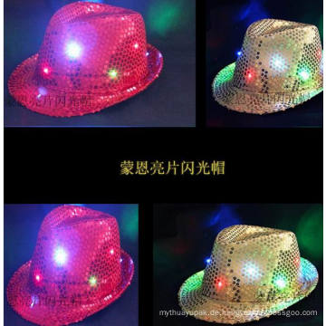 Kundenspezifische LED beleuchtete Hüte und Kappen, LED-helle Baseballmütze